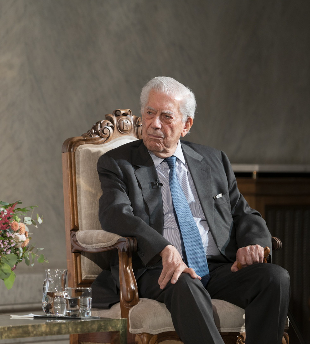 Mario Vargas Llosa (foto: RAE)