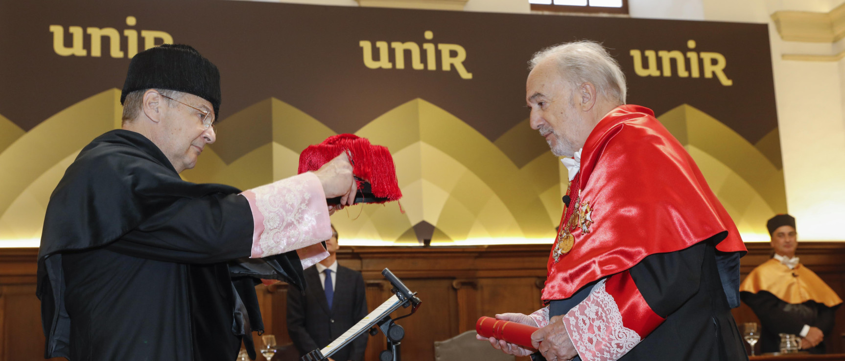 El director de la RAE, Santiago Muñoz Machado, investido doctor «honoris causa» por la UNIR (foto: UNIR)