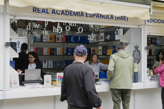 Feria del libro de Madrid (foto: RAE)