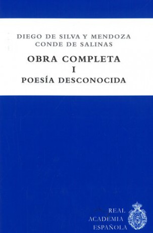 «Poesía desconocida», del conde de Salinas