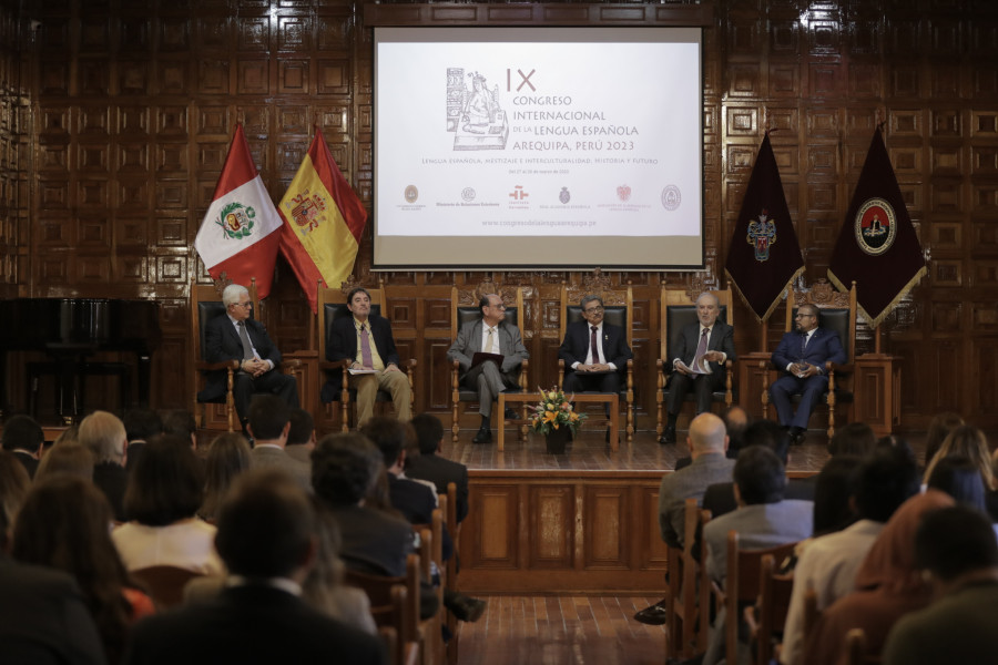 Presentación del «DPEJ» en la Universidad Nacional de San Agustín de Arequipa.